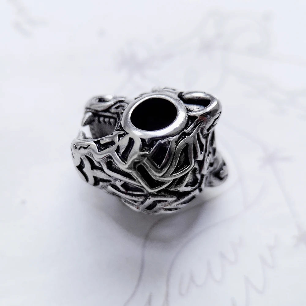 Webbed Panther Charm Bead