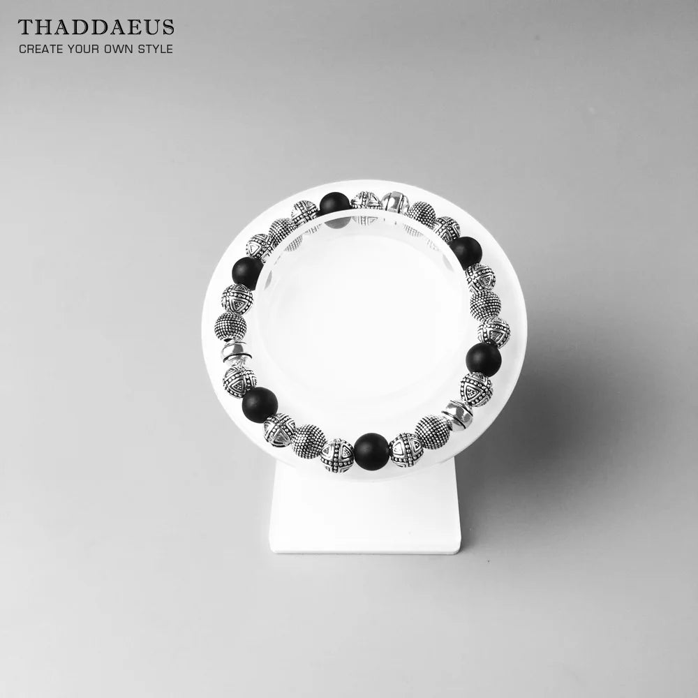 Cross Bead Bracelet