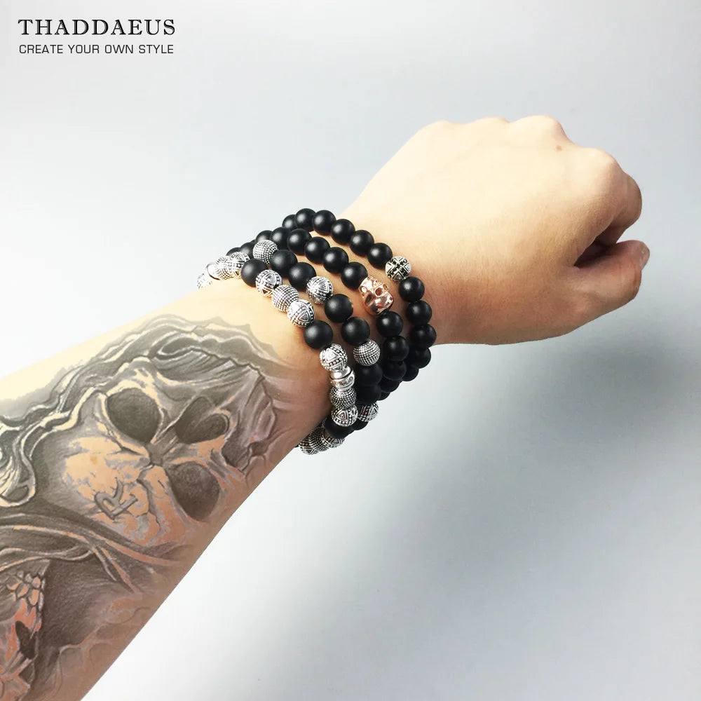 Cross Bead Bracelet