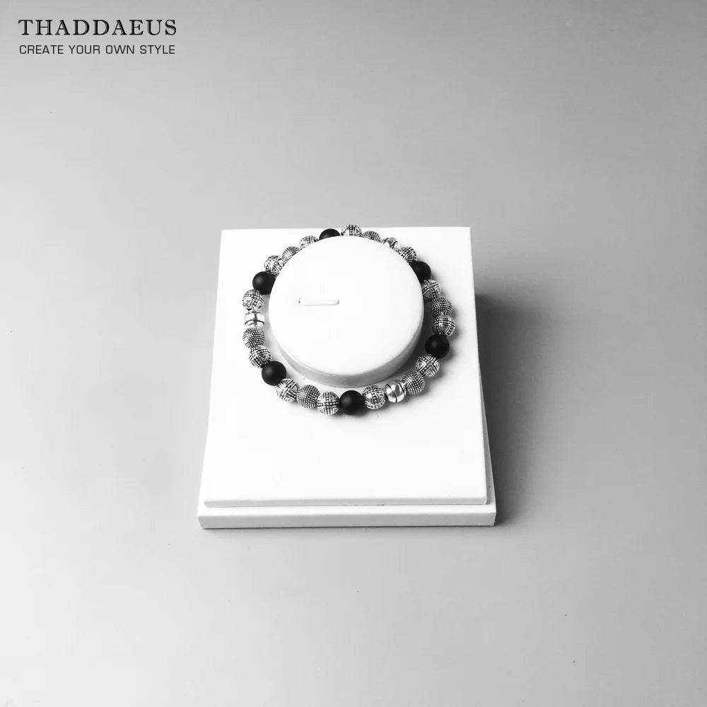 Cross Bead Bracelet