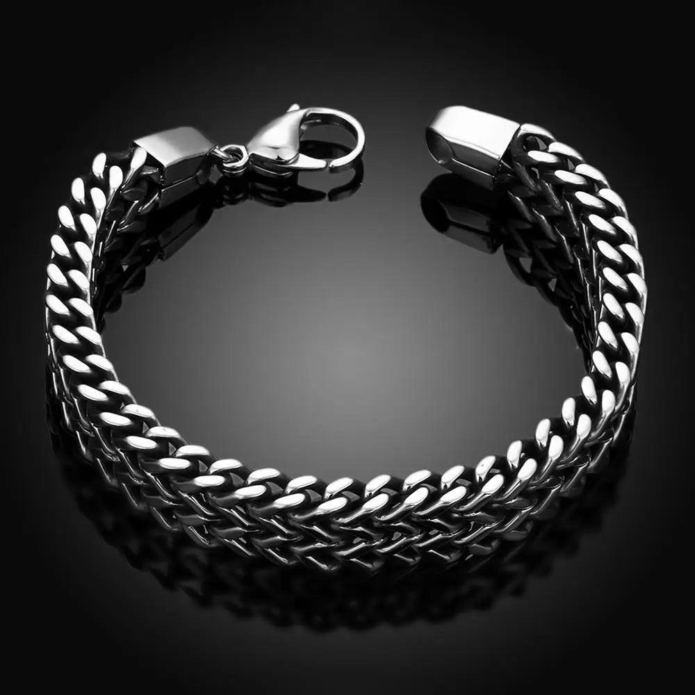 Stainless Steel Forever Braided Bracelet