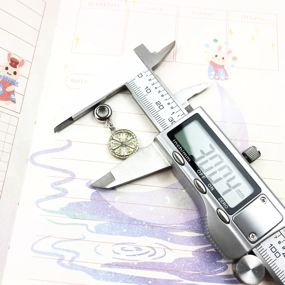 Lemon Slice Charm