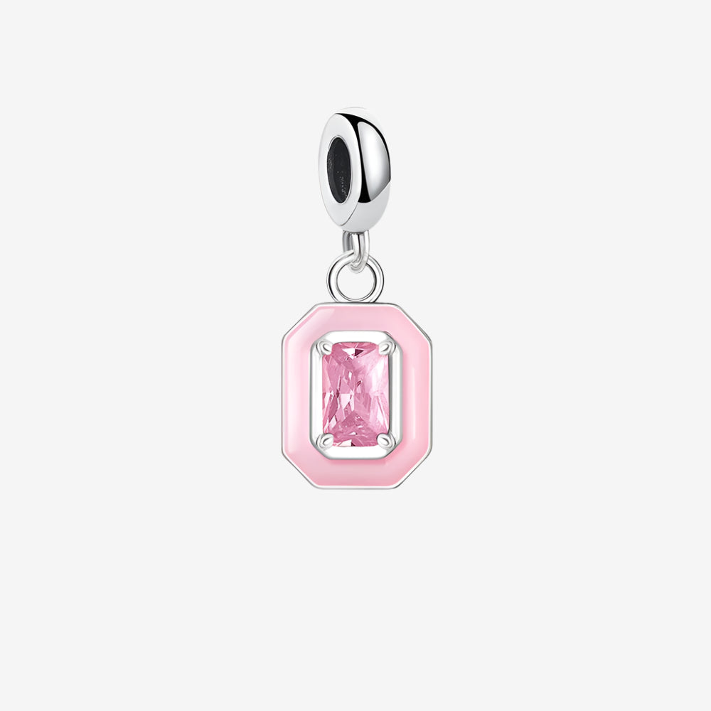Pink Stone Charm