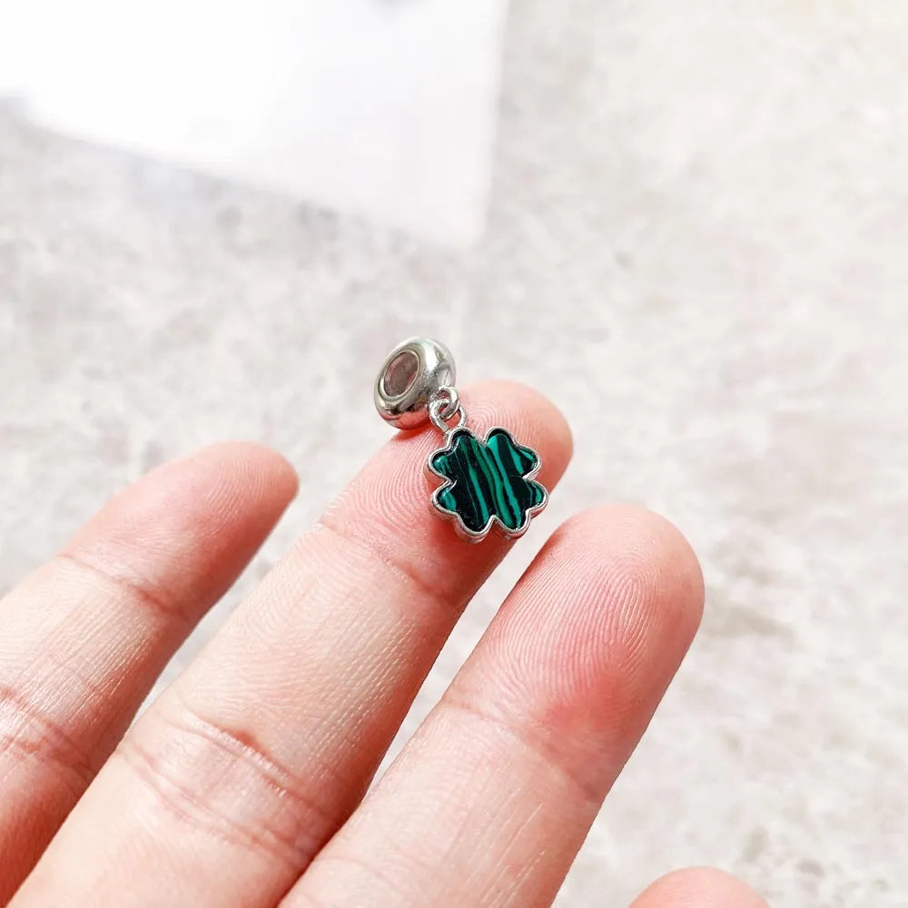 Green Clover Charm