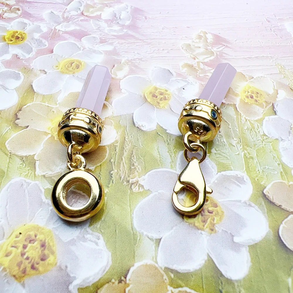 Rose Quartz Charm