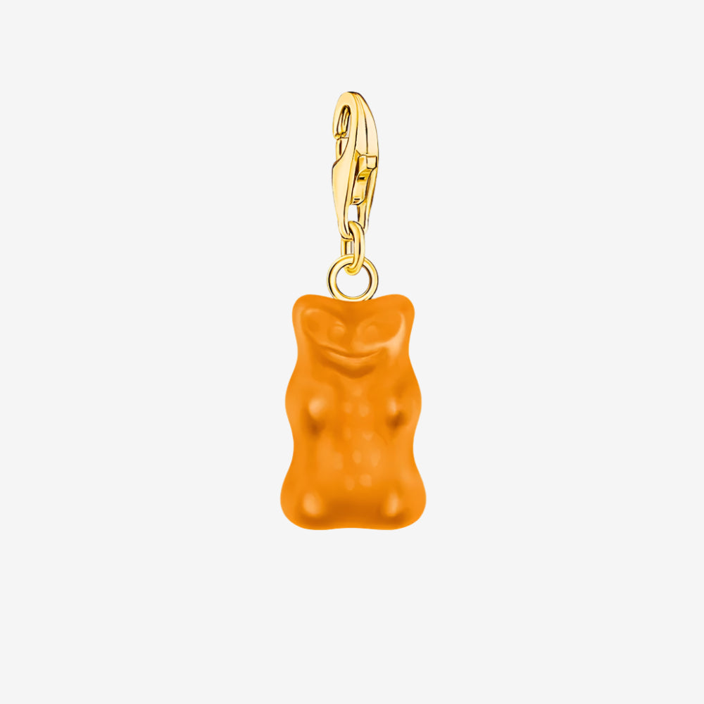 Gold Gummy Bear Charm