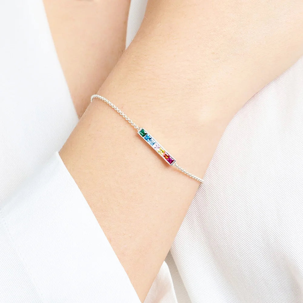 Rainbow Clasp Bracelet