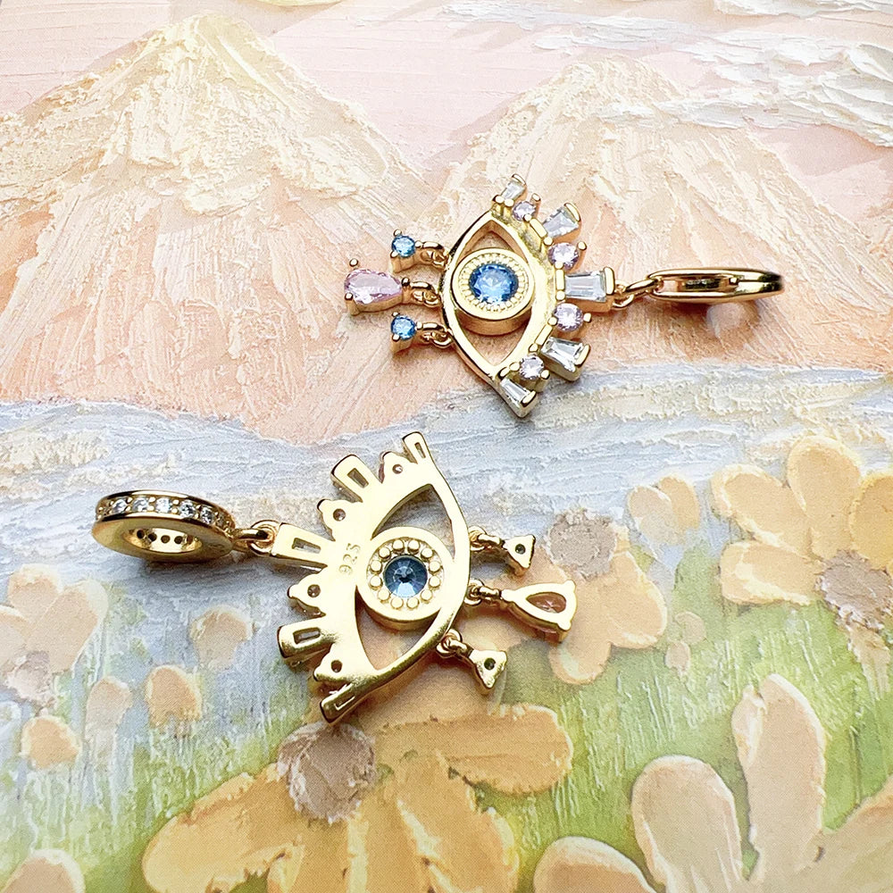 Golden Candy Eye Charm