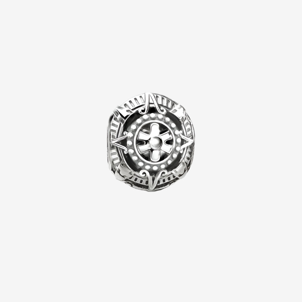 Mayan Calendar Charm Bead