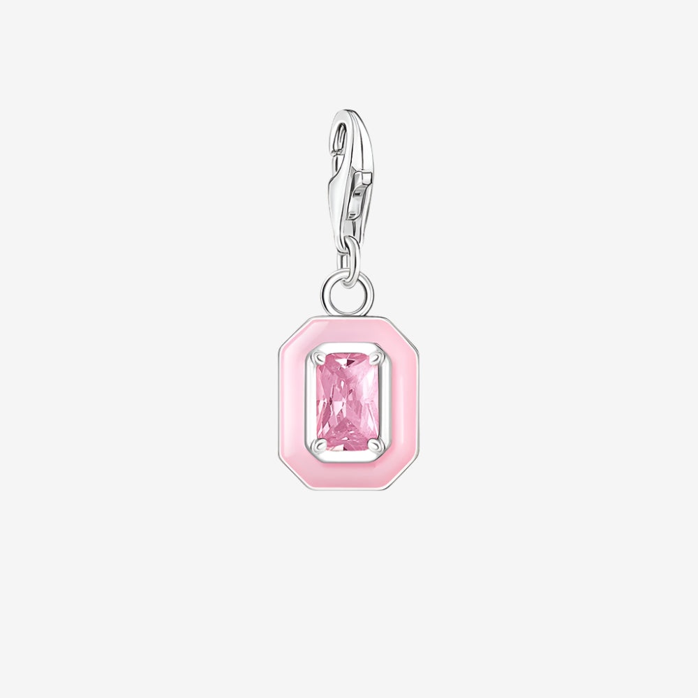 Pink Stone Charm