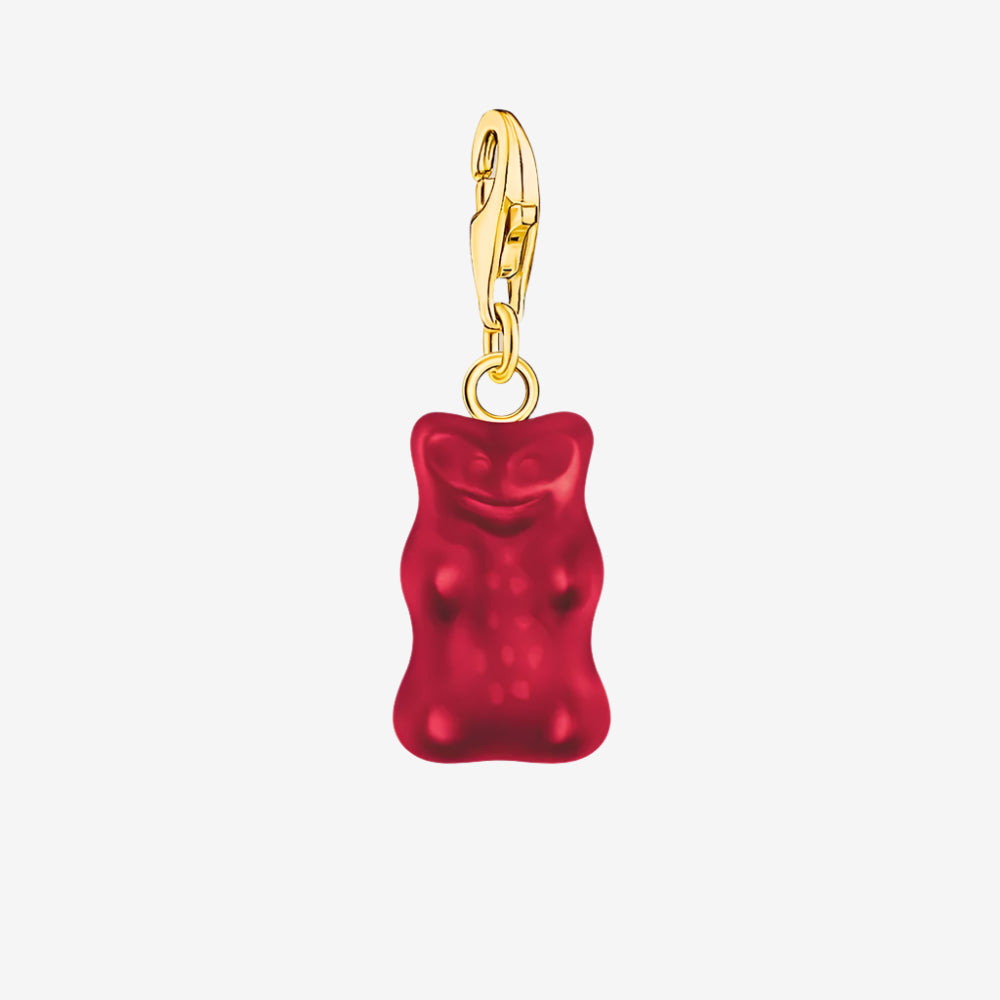 Gold Gummy Bear Charm