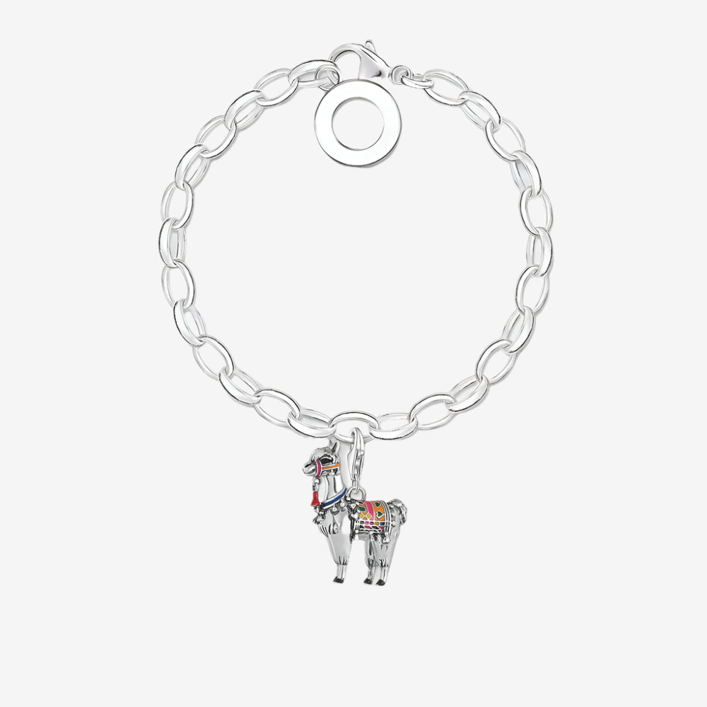 Alpaca Llama Link Bracelet