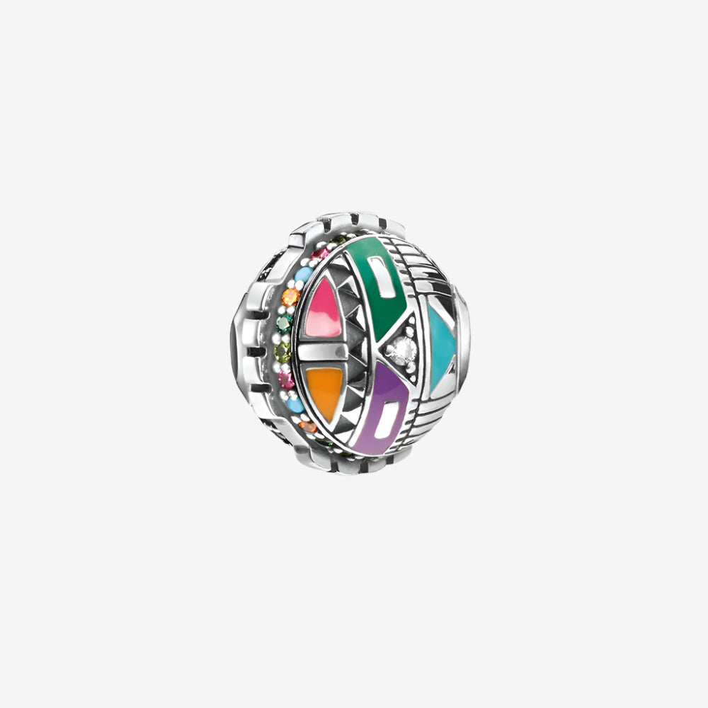Modern Sun Charm Bead