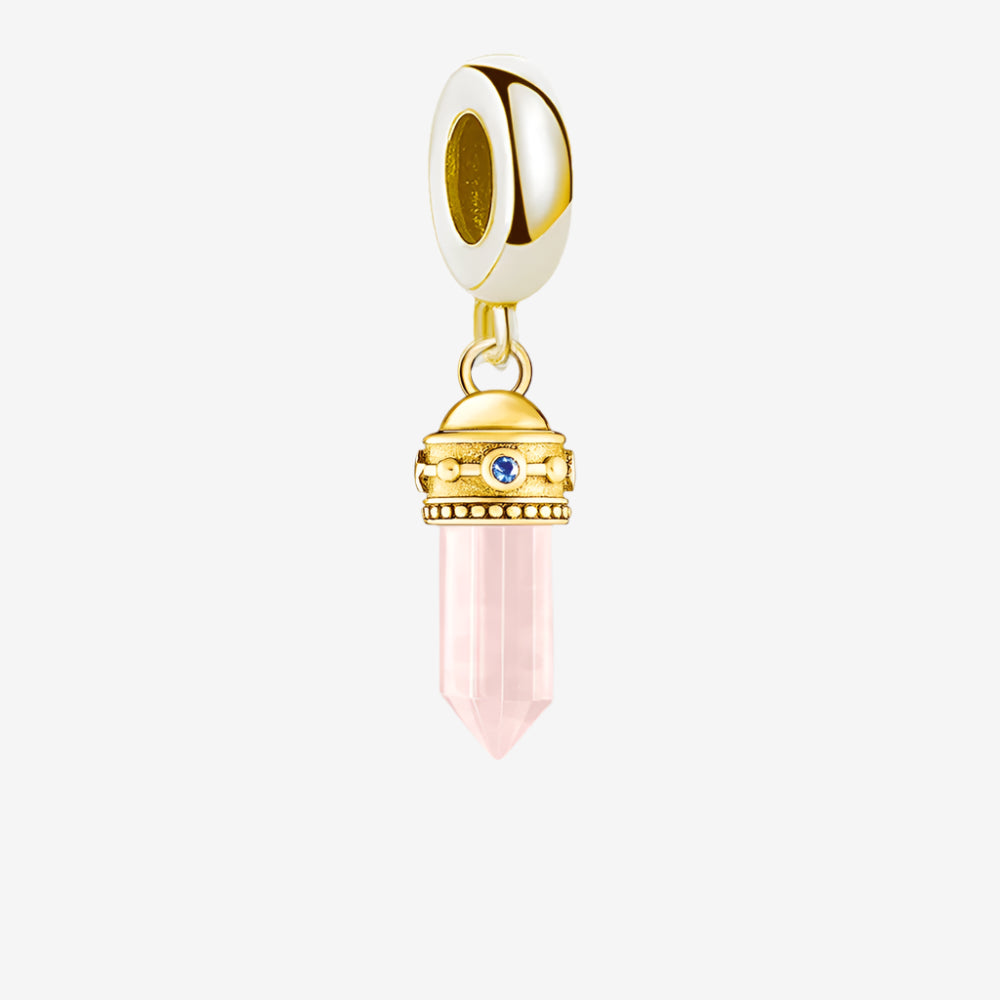 Rose Quartz Charm