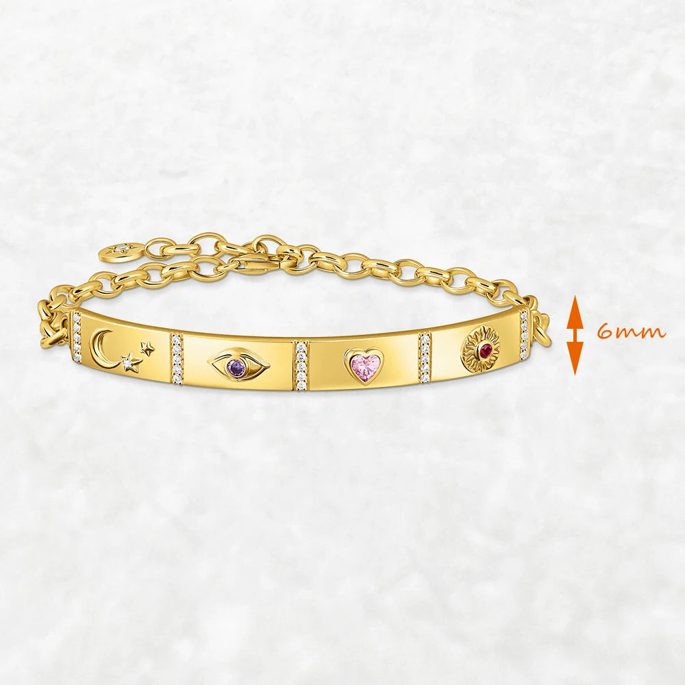 Cosmic Talisman Bangle Bracelet