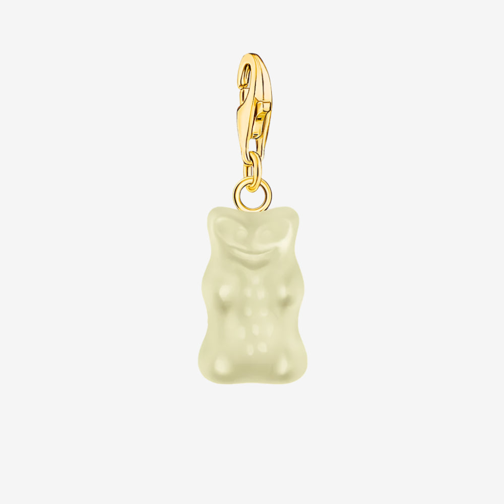 Gold Gummy Bear Charm