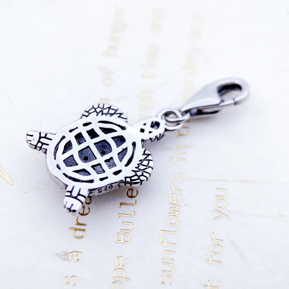 Blue Turtle Charm