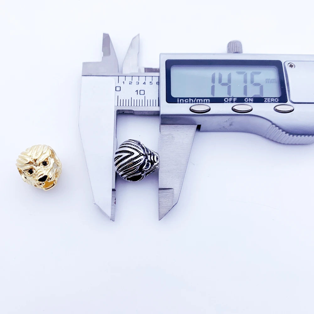 Shining Lion Charm Bead