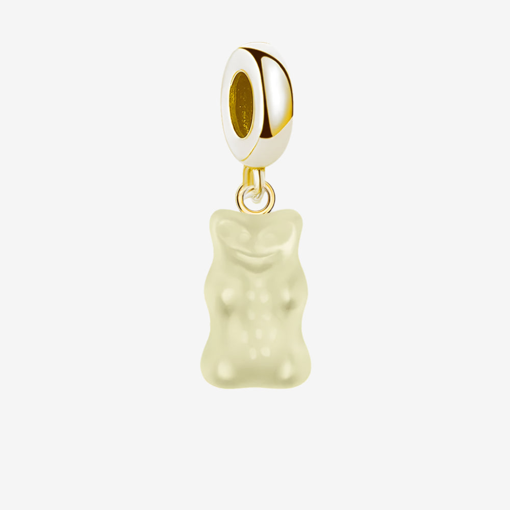 Gold Gummy Bear Charm