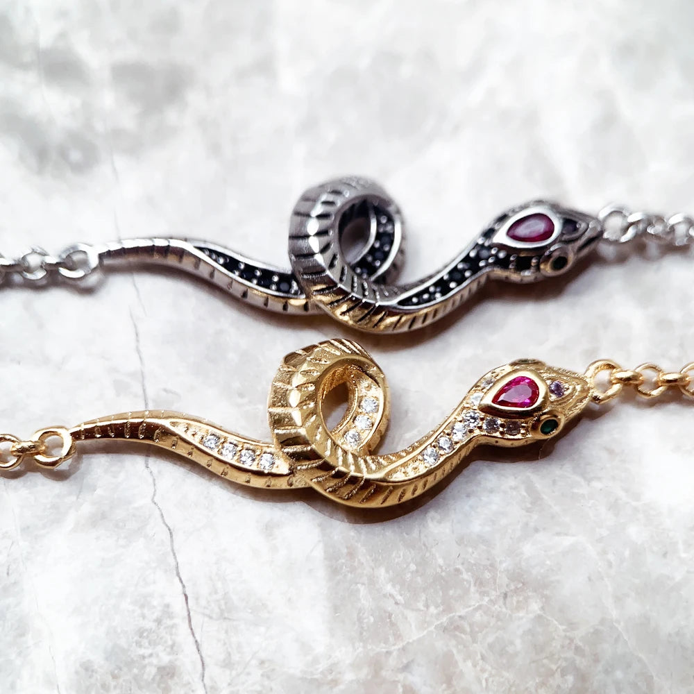 Snake Clasp Bracelet
