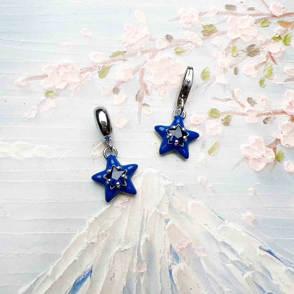Blue Star Charm