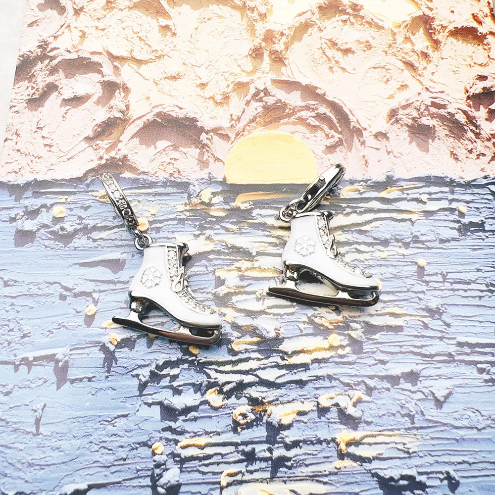 Ice Skate Charm