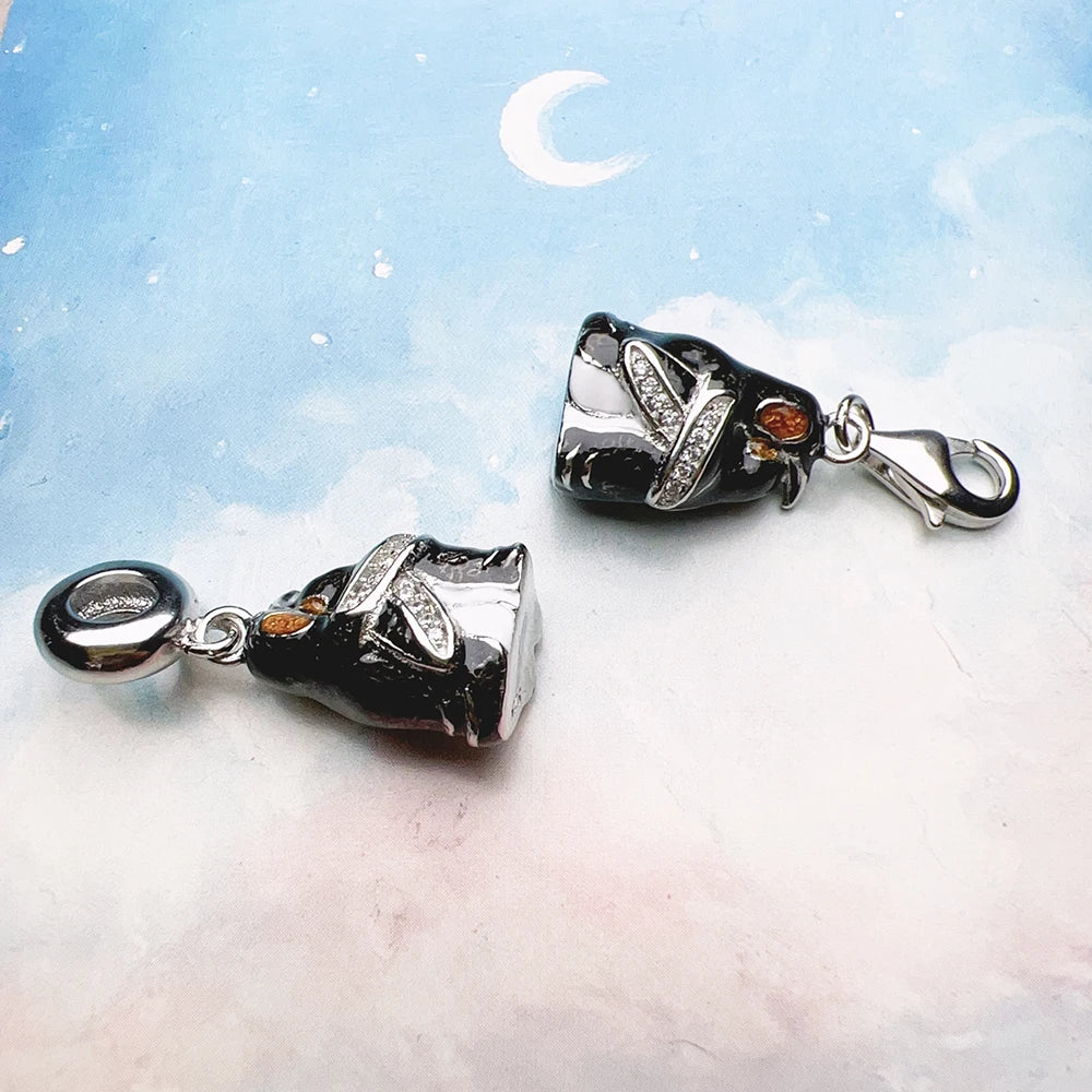 Emperor Penguin Couple Charm