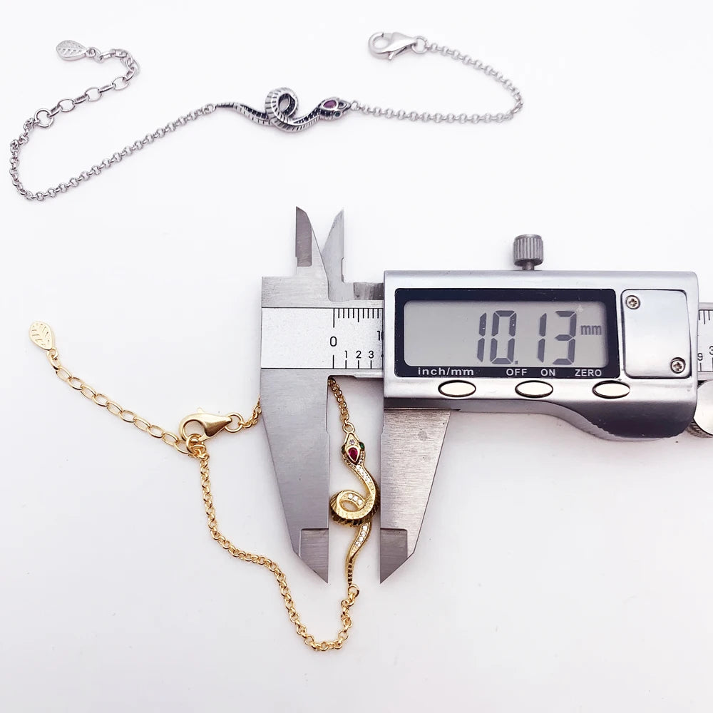 Snake Clasp Bracelet