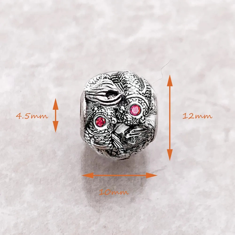 Koi Fish Lucky Charm Bead