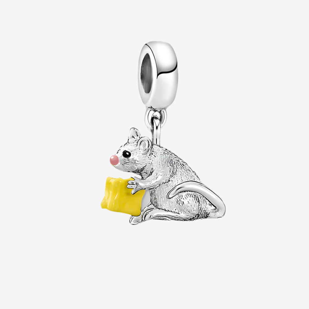 Mouse & Cheese Charm