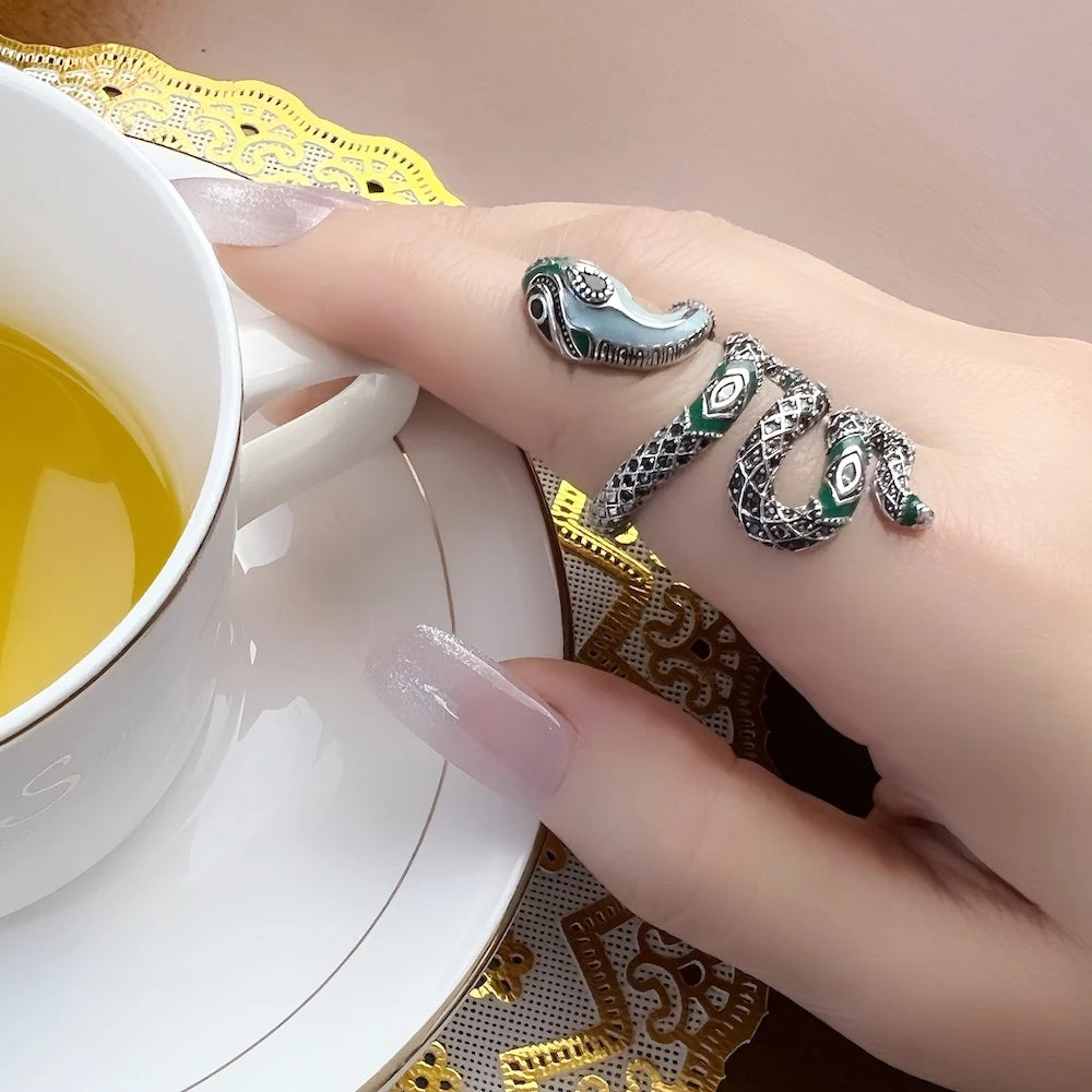 Bohemia Adjustable Snake Ring