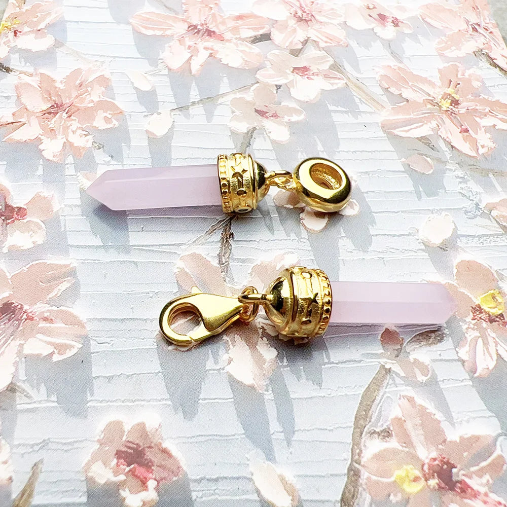 Rose Quartz Charm