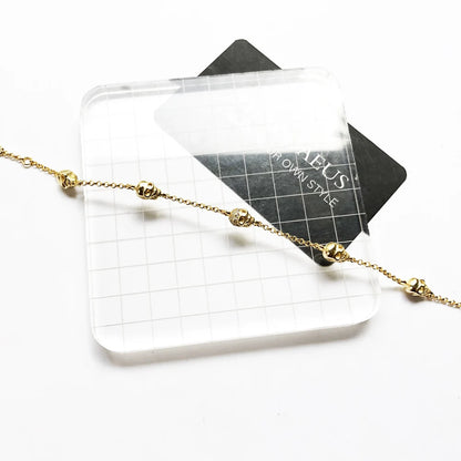 Gold Skeleton Bracelet