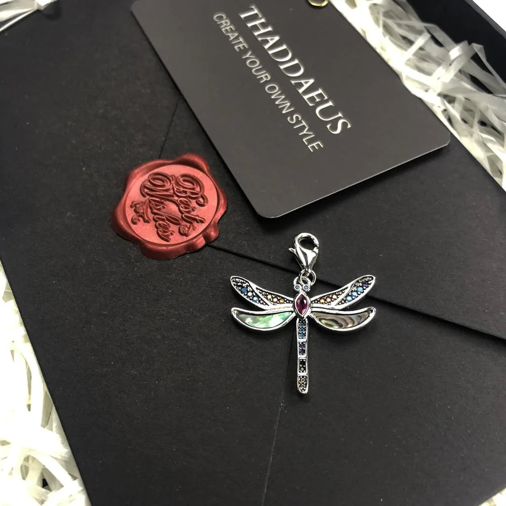 Dragonfly Charm Link Bracelet