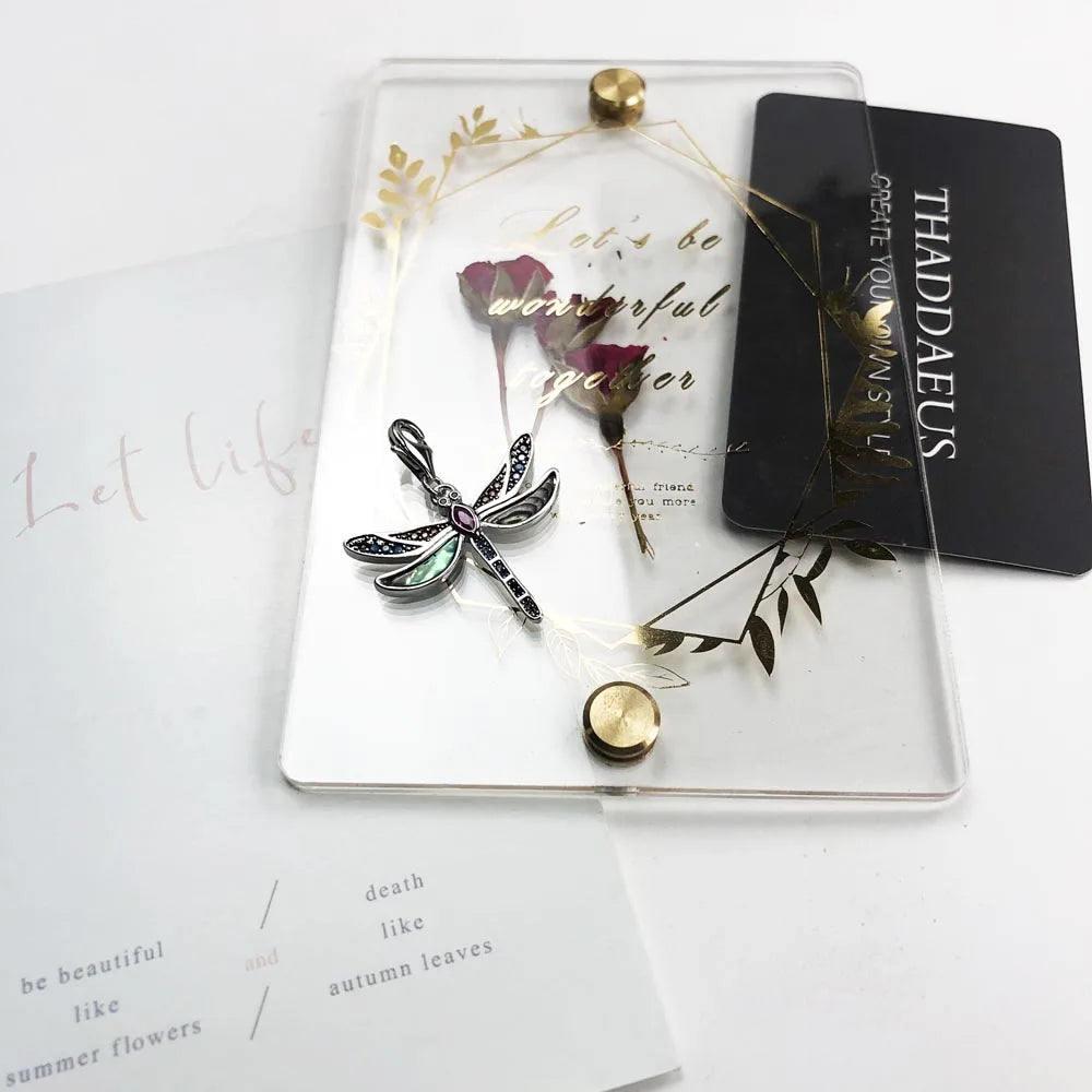 Dragonfly Charm Link Bracelet