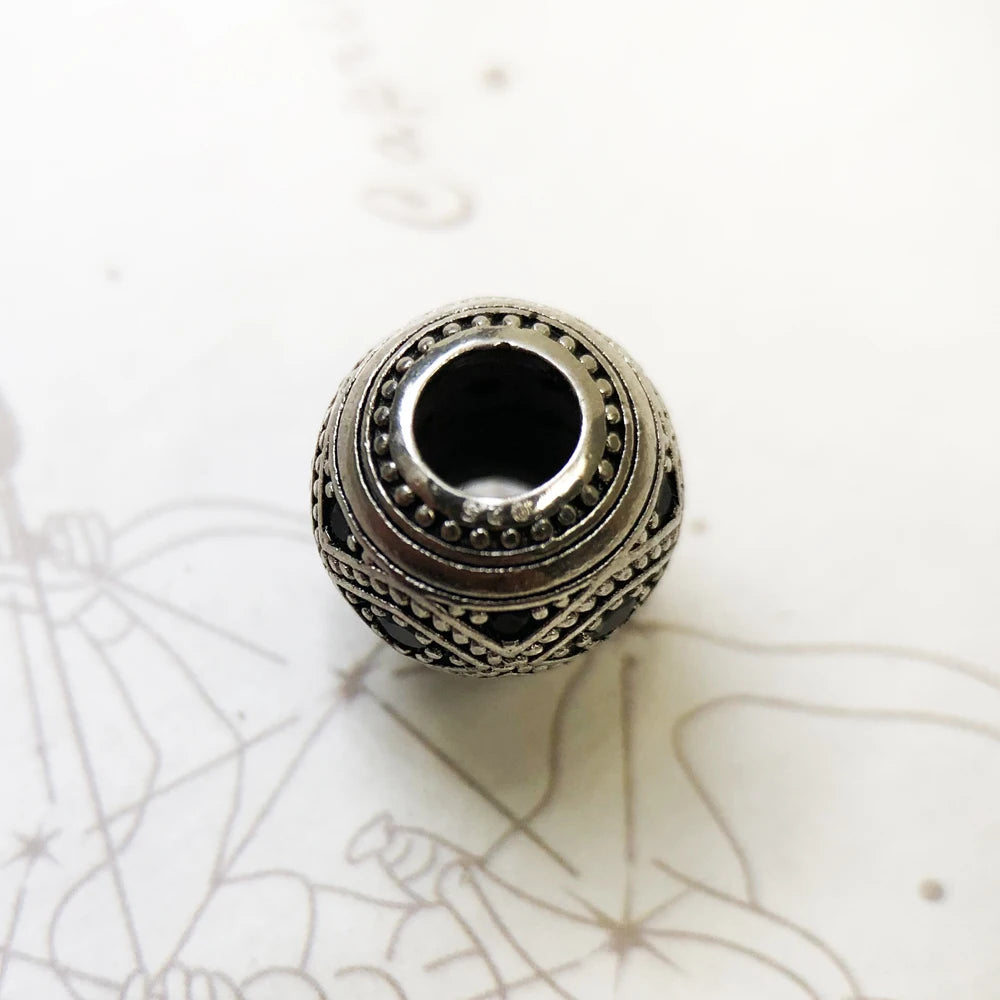 Wave Path Charm Bead