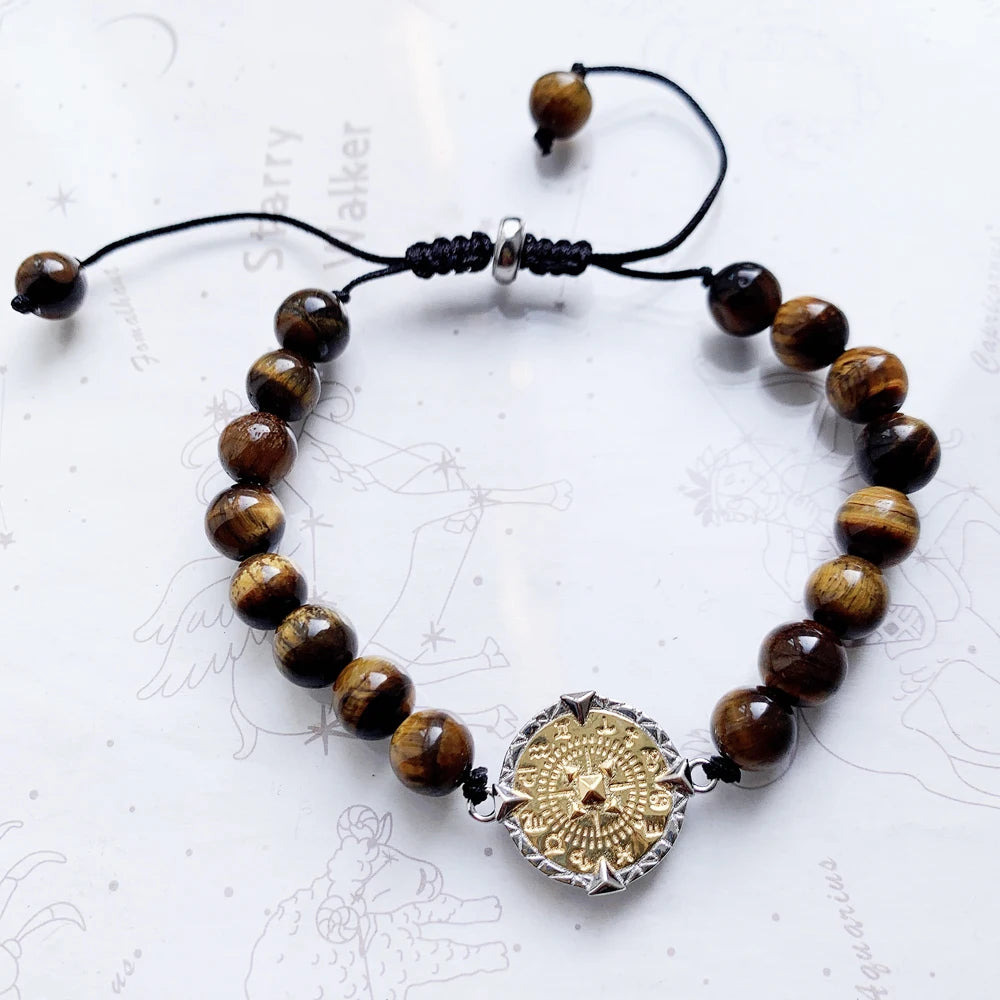 Tiger Eye Adjustable Bracelet