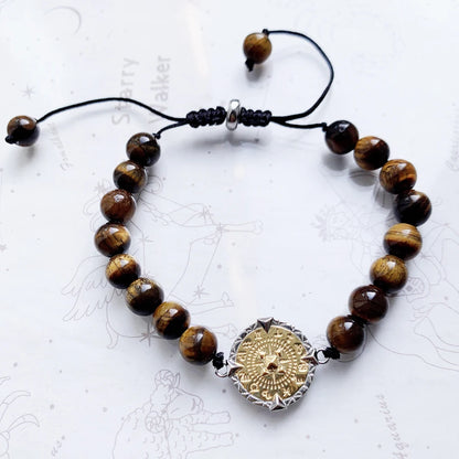 Tiger Eye Adjustable Bracelet