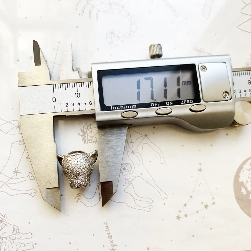 Awakened Tiger Charm Bead