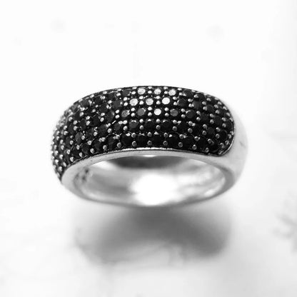 Black Pave Ring