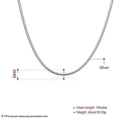 Snake Charm Bead Necklace