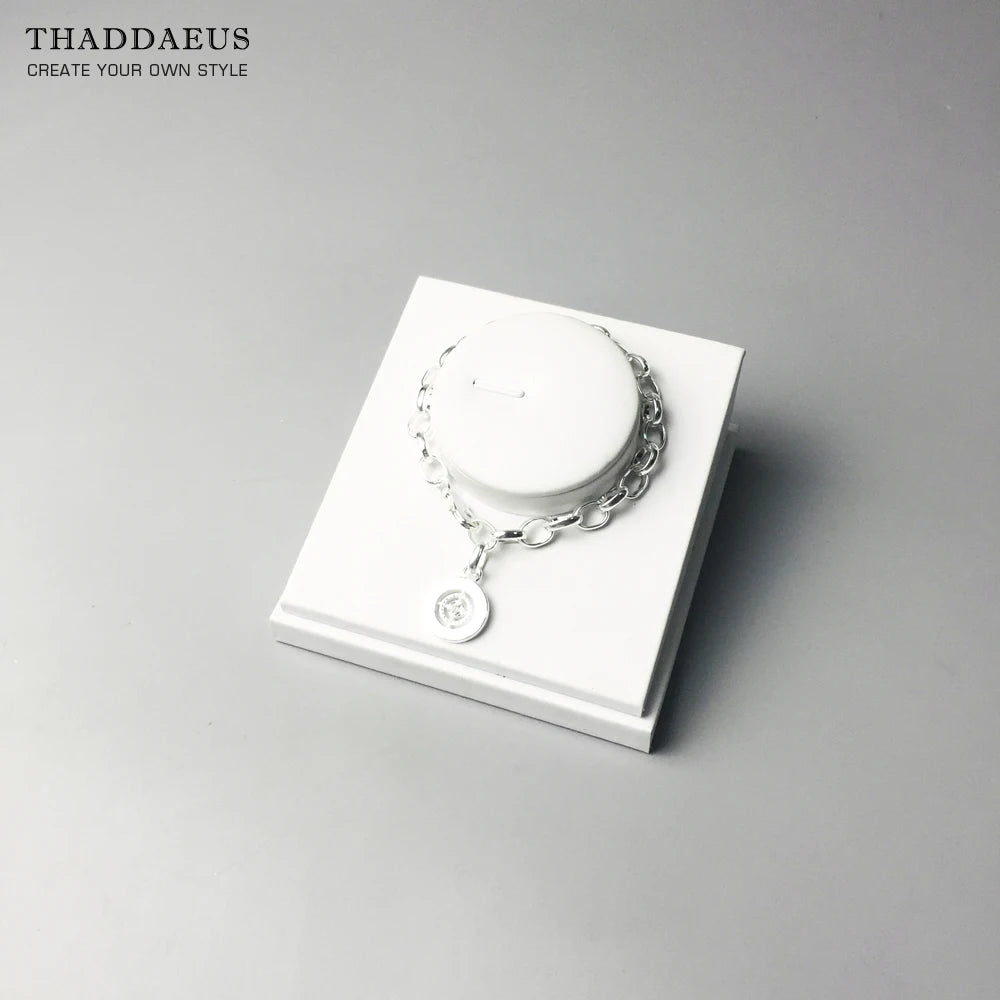 Cross Link Chain Bracelet