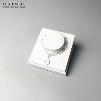 Cross Link Chain Bracelet