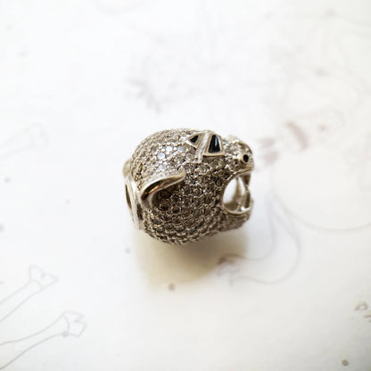 Awakened Tiger Charm Bead