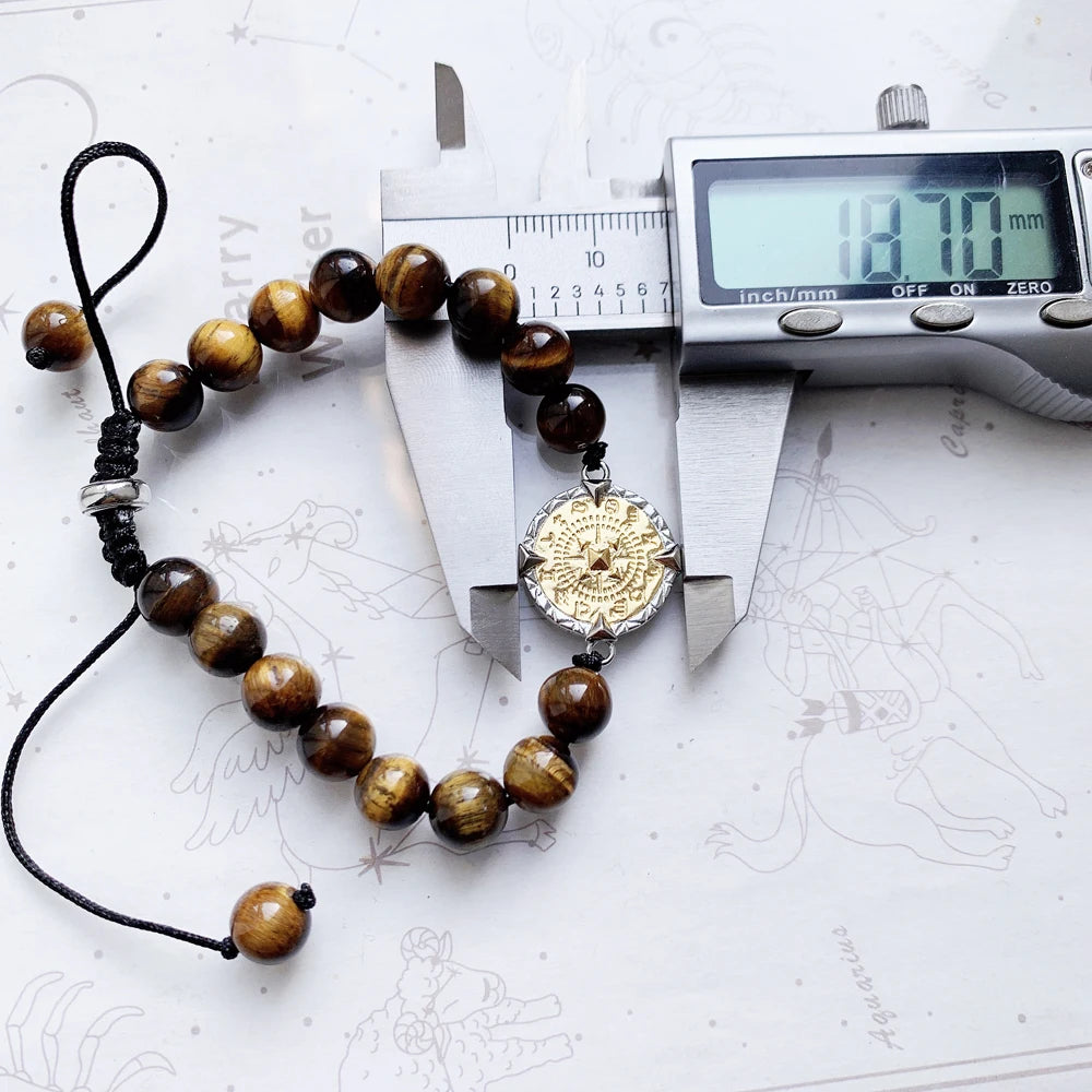 Tiger Eye Adjustable Bracelet