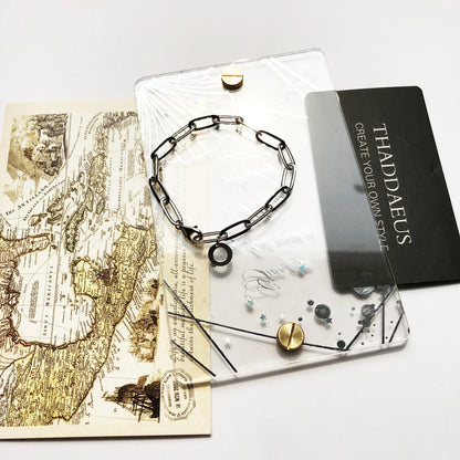 Link Clasp Charm Bracelet