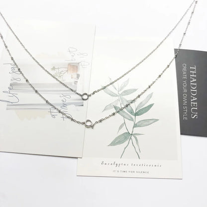 Double Hoop Necklace