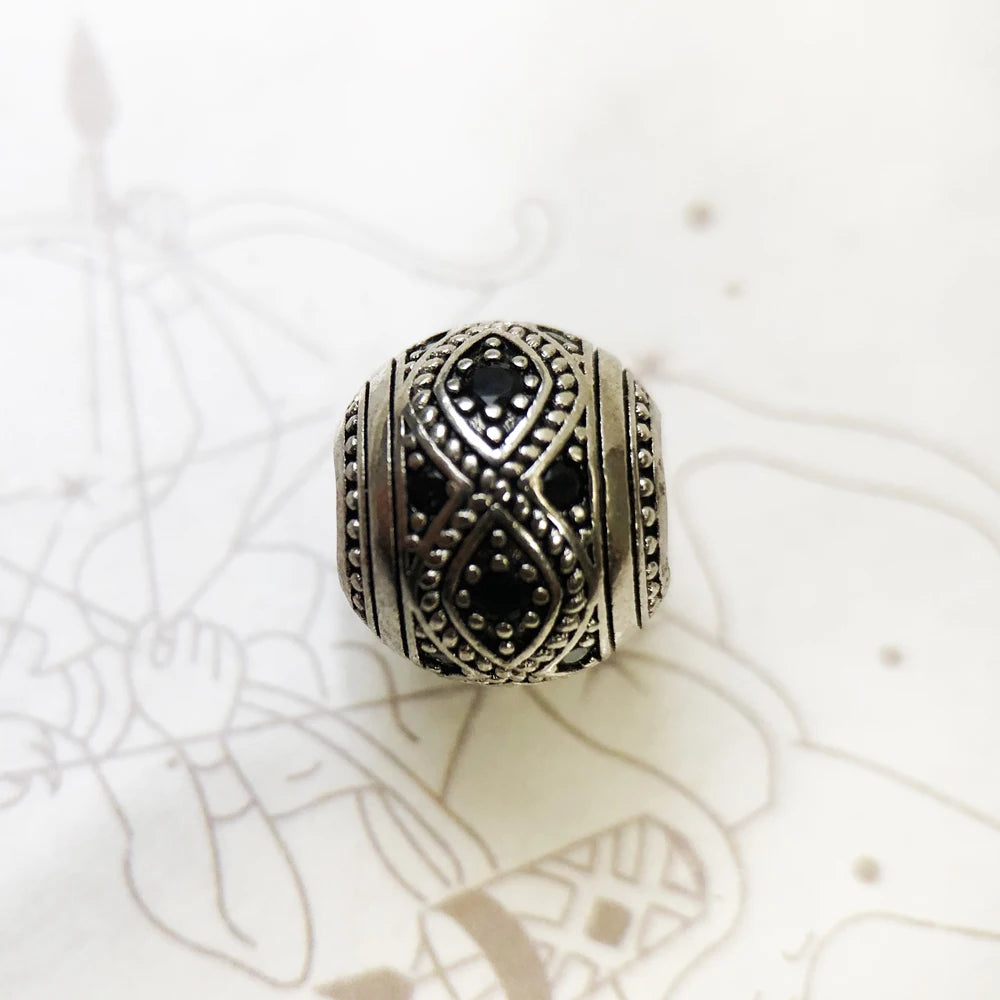 Wave Path Charm Bead