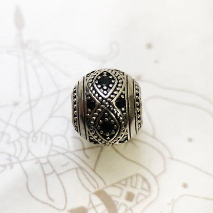 Wave Path Charm Bead