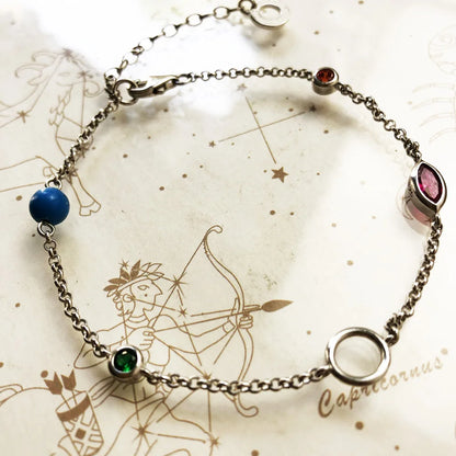 Galaxy Charm Link Bracelet